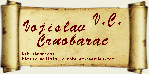 Vojislav Crnobarac vizit kartica
